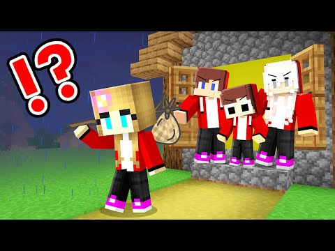 Baby JJ`s Sister No Way Home? Maizen Family Sad Story in Minecraft - Maizen