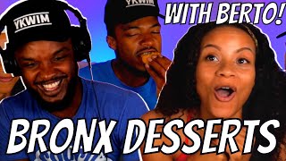 JOEY SENT ARTUSO'S BRONX DESSERTS! *Their First Time Trying TIRAMISU*