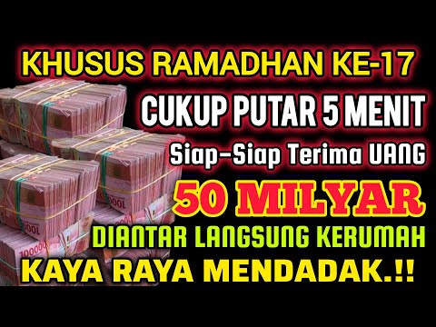 PUTAR SEKARANG‼️DOA KEKAYAAN PALING MUSTAJAB - DOA PENARIK REZEKI DARI SGL ARAH - DZIKIR CEPAT KAYA