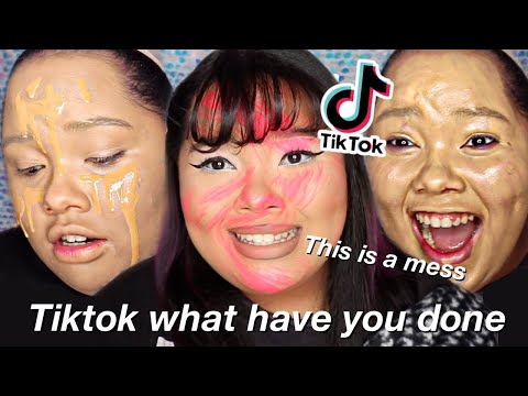 TRYING THAT VIRAL TIKTOK FOUNDATION HACK!