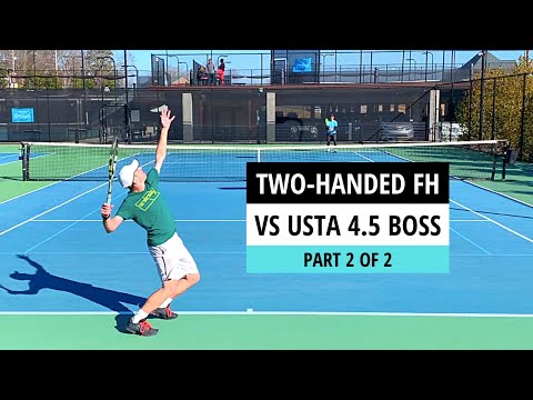 Is a Lefty Forehand or a Two-Handed Forehand Better?  [Part 2 of 2]