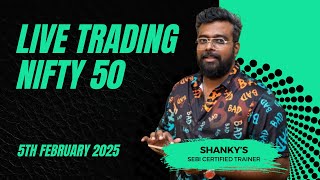 Bank Nifty Live Options Trading: FEB 5TH #BankNiftyTradingLive | Learn Trading the Easy Way 2025 .