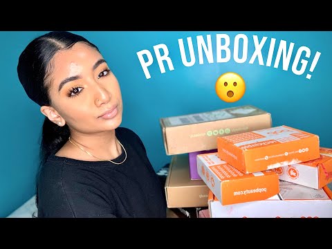 PR MAKEUP UNBOXING! 🤍