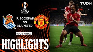 HIGHLIGHTS - Real Sociedad vs Manchester United | UEFA Europa League 2024/25 | TUDN