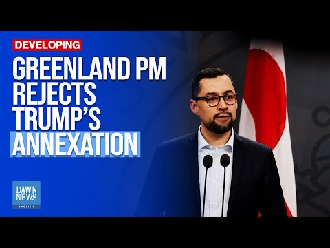 Greenland PM To Trump: ‘Enough is Enough’ Over US Annexation Talk | Dawn News English