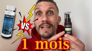 Luxéol 1 mois! Luxéol aussi efficace que le minoxidil ? ￼