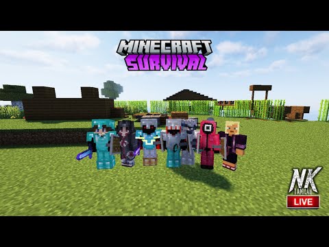 Crafting Together: Live Minecraft Adventures with Subscribers! || Tamil SMP || #nktamilan