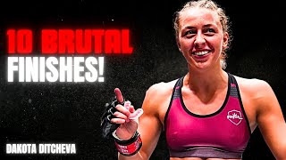 10 Brutal Finishes DAKOTA DITCHEVA!