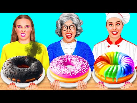 Me vs Grandma Cooking Challenge | Smart Gadgets vs Hacks by TeenTeam Challenge