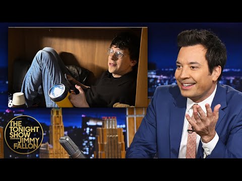 Jesse Eisenberg Shows Jimmy His Secret Desk Apartment | The Tonight Show Starring Jimmy Fallon