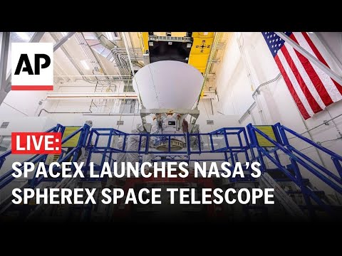 LIVE: SpaceX launches NASA’s newest space telescope Spherex on Falcon 9 rocket