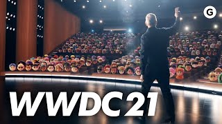 【二度とやらん】WWDC 2021キーノート（2時間）を15分のダイジェストにしてみました【リチャ＆綱藤の副音声つき】