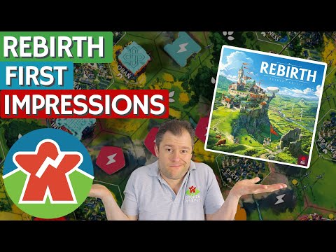 Rebirth - Board Game First Impressions - Depth vs Simplicity