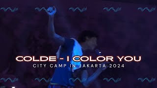 [FANCAM] I COLOR YOU - COLDE [CITY CAMP 2024 in JAKARTA - 05102024]