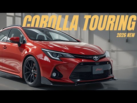 The new 2025 Toyota Corolla Touring is coming soon with major changes in design, hybrid engine