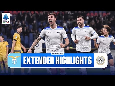 Lazio vs. Udinese: Extended Highlights | Serie A | CBS Sports Golazo