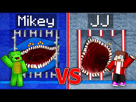 JJ's BLOOP Prison vs Mikey's EL GRAN MAJA Prison Survive Battle in Minecraft - Maizen