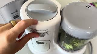 Grownsy Baby Food Maker 2 in 1 Review and Demo