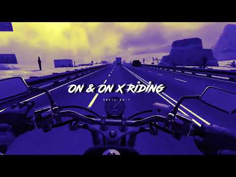 On & On X Riding - Gameplay || Aesthetic Status Video ( Slowed & Reverb )