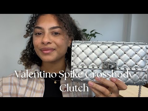 Valentino Spike Crossbody Clutch Review