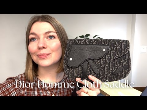 Dior Homme Cloth Saddle Bag Review