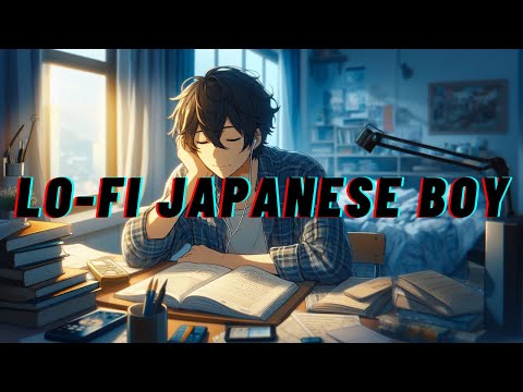 Let's relax and study together! Lo-fi hip-hop study session 📚 lofi japanese boy