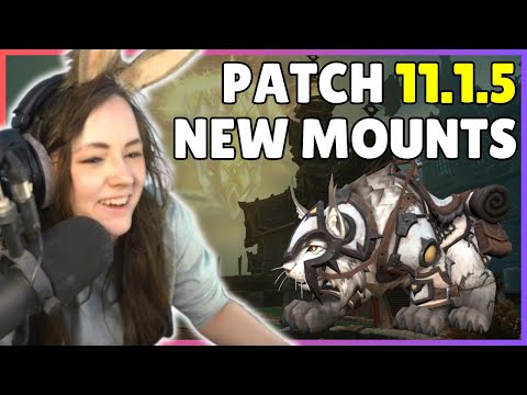 Zepla checks out MOUNTS Coming in 11.1.5 [World of Warcraft]