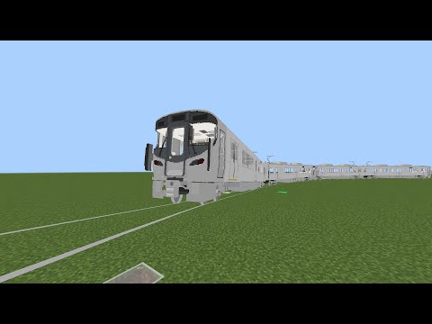 [Minecraft 統合版:BE] [配布] [鉄道アドオンの革命？] Real Train Addon！#鉄道アドオン