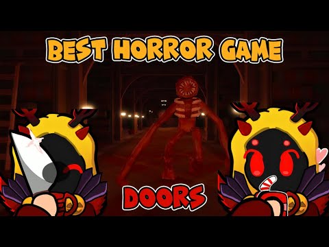 I COMPLETED THE BEST ROBLOX HORROR GAME!!! DOORS IN ROBLOX!!!