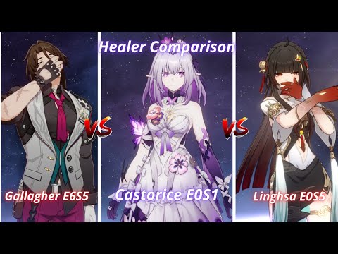 [V1] Castorice E0S1 x Lingsha x Gallagher I Flame Reaver MoC I Honkai Star Rail 3.2