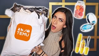 LESS THAN $150 HUGE TEMU Makeup Haul! Is It Legit??