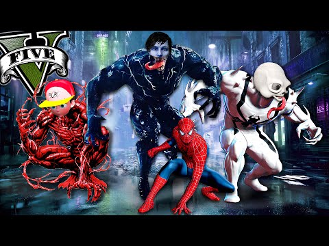 ကျနော်နဲ့ ဘိုဘိုအီးတီ Venom ညီအစ်ကိုတွေဖြစ်ခဲ့တယ် | Venom Brothers in GTA V | SMART On Live