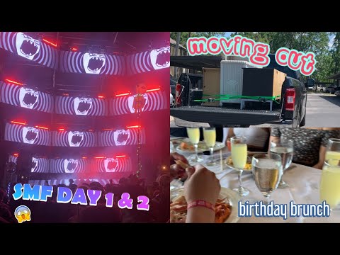 SMF DAY 1 & 2 // MOVING OUT // BDAY BRUNCH