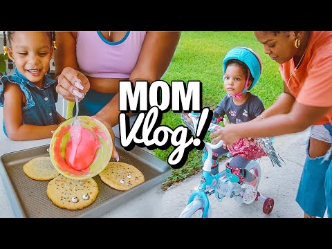 She Learned How To Ride Her Bike! + Baking FAIL! | BeingBre #9