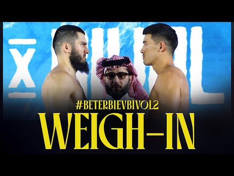 Artur Beterbiev vs Dmitry Bivol 2 | WEIGH-IN