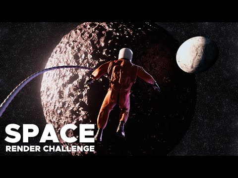 SPACE | Monthly Render Challenge