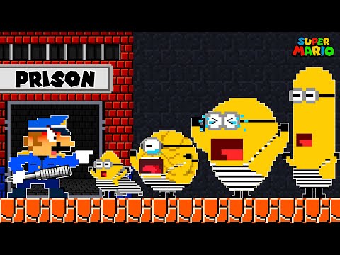 Mario Opens the Prison Holding All Team Mega Minions | Game Animation