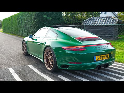 Porsche 991 Carrera GTS with Akrapovic Exhaust - Revs and LAUNCH Controls!