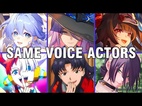 Honkai Star Rail All Penacony Characters Japanese Dub Voice Actors Seiyuu Same Anime Characters