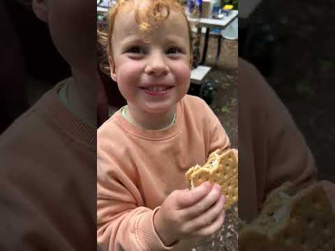 S'mores Magic: My 3-Year-Old's First Taste of Campfire Bliss!