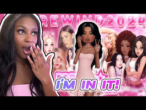 I WAS IN THE DRESS TO IMPRESS 2024 REWIND! *LIVE REACTION*