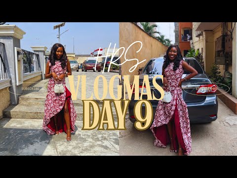 VLOGMAS DAY 9 | WHAT’S IN MY BAG | ASMR | COME WITH ME TO MY PASTOR’S WEDDING 🍇