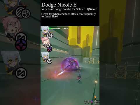 14 Dodge Nicole E #zenlesszonezero #soldier11 #guide #tips #tricks #lucy # nicole #rotation