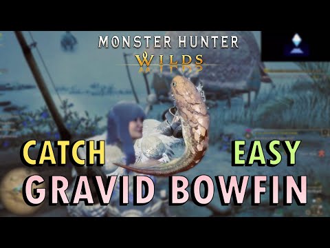 Monster Hunter Wilds - How to catch a Gravid Bowfin (With Commentary) | Fishing for Flavor Guide