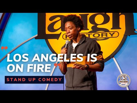 Los Angeles Is On Fire - Comedian J Snow - Chocolate Sundaes Standup Comedy