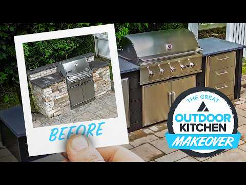 Get Inspired by This STUNNING Outdoor Kitchen Makeover | Episode 2