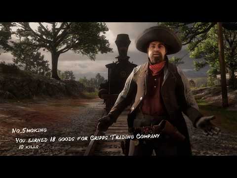 RDR2 Online (PC) Trade Route Mission Example