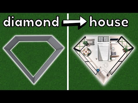 Building a DIAMOND house in Bloxburg