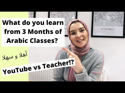 3 Months of Arabic Classes - How Much I've Learnt! Learning Arabic as an English Speaker!