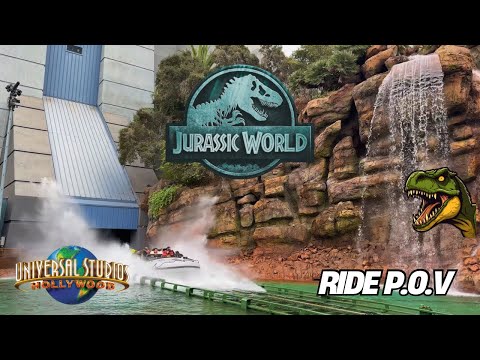 Jurassic World & Ride | Universal Studios Hollywood | POV